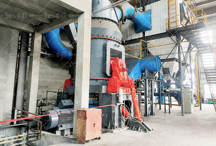 Ligne de production à grande échelle pour le broyage du calcaire d'une capacité annuelle de 500 000 tonnes