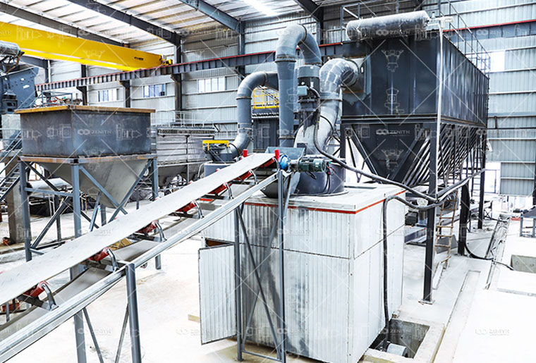 L’Inde dispose d’une ligne de production annuelle de 50 000 tonnes de calcaire lourd en poudre
