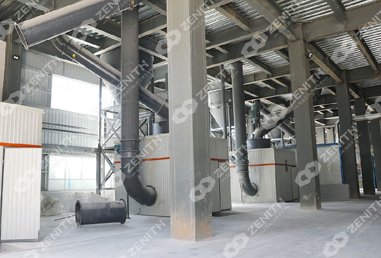 Ligne de production de broyage de phosphate tricalcique lourd d'une capacité annuelle de 20 000 tonnes en Arabie Saoudite
